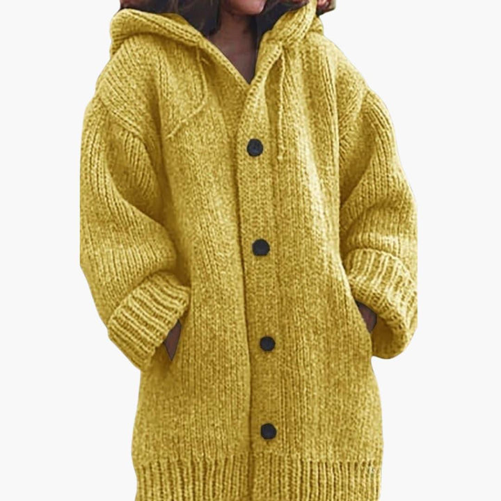 Virginia | Long Hooded Cardigan