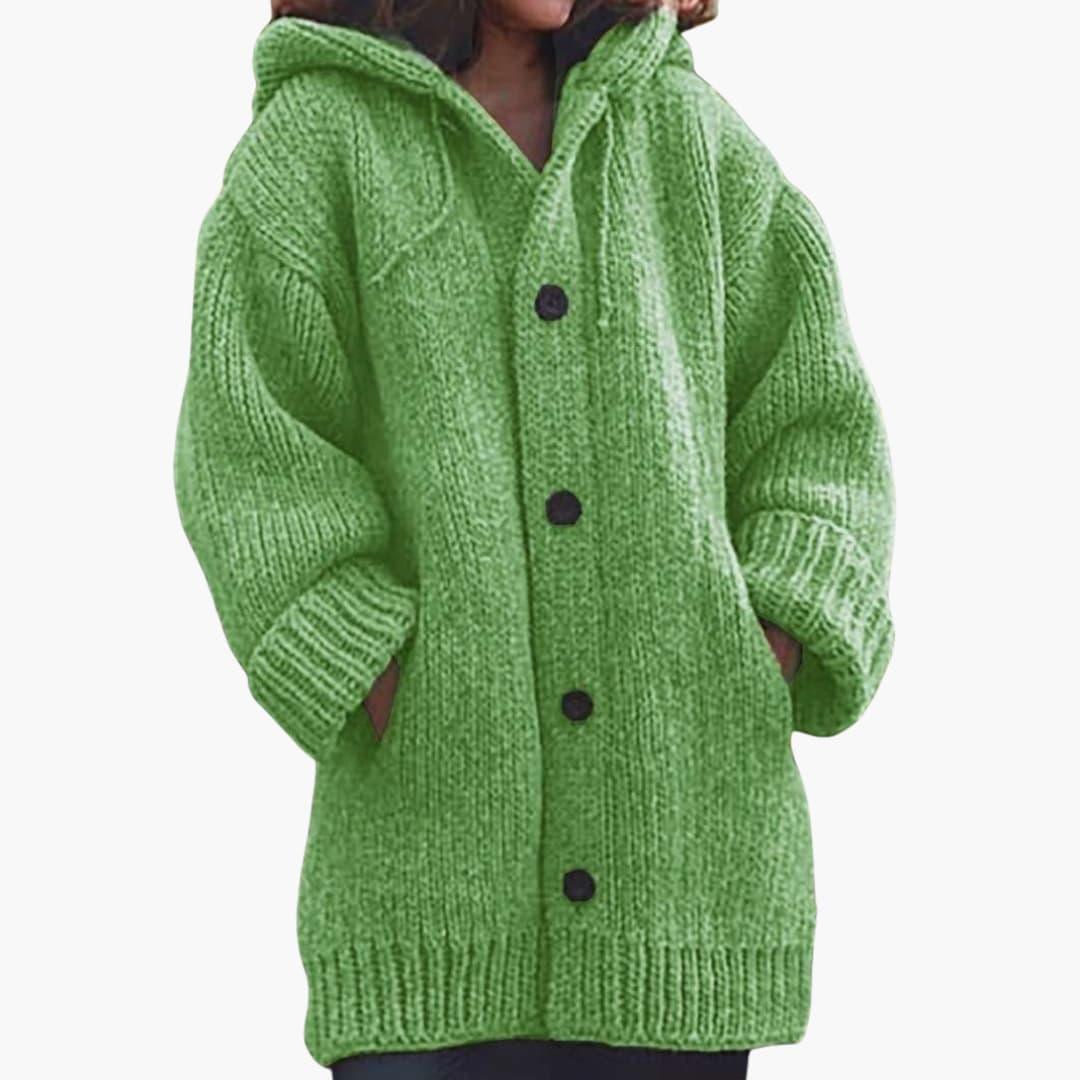 Virginia | Long Hooded Cardigan