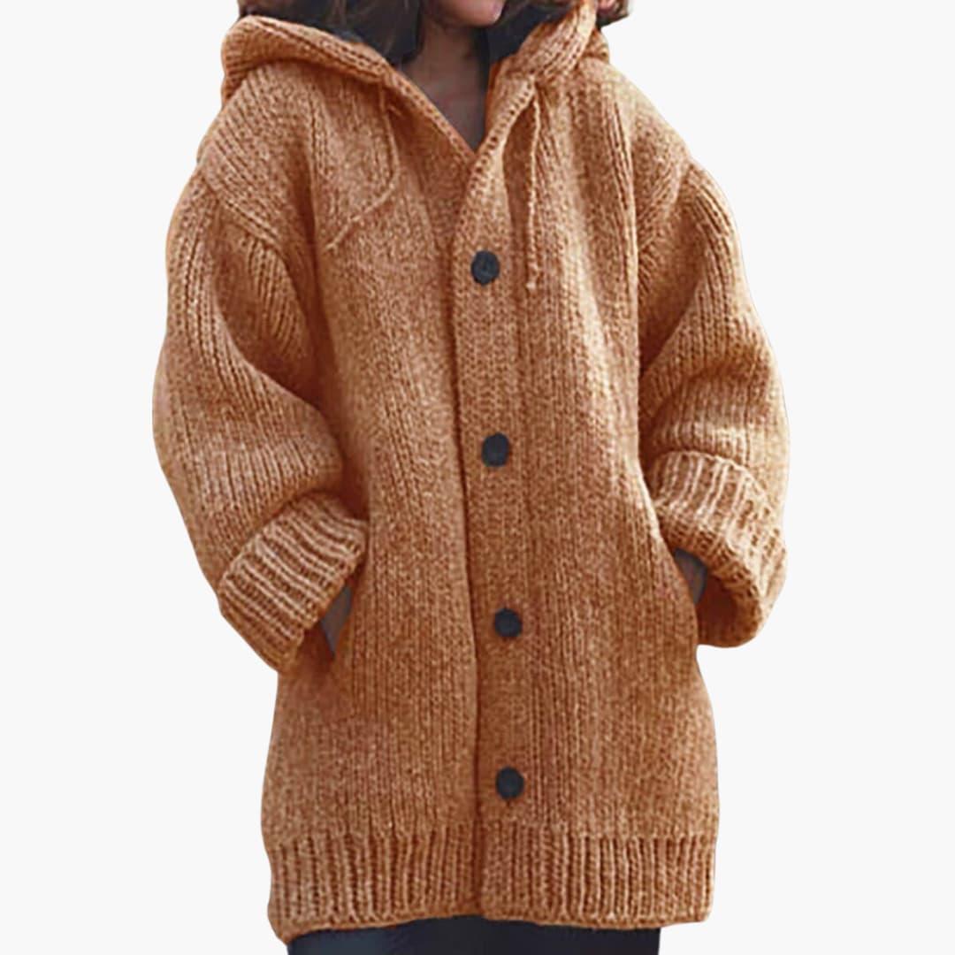 Virginia | Long Hooded Cardigan