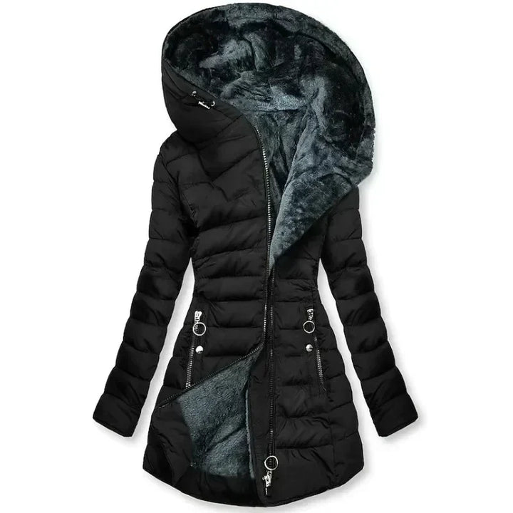 Keana – Fur-Lined Hooded Jacket