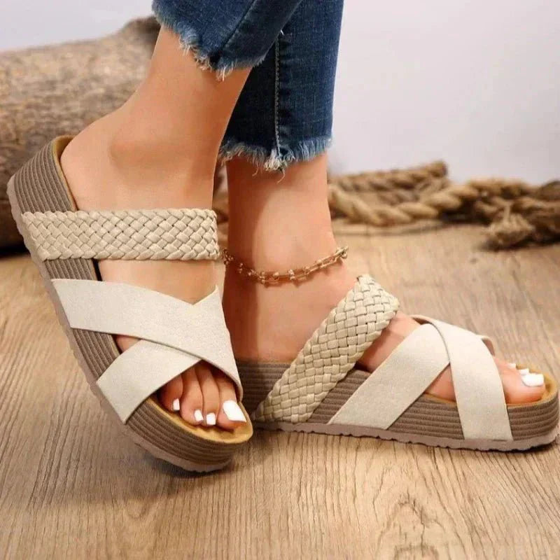 Hana – Platform Open-Toe Sandals