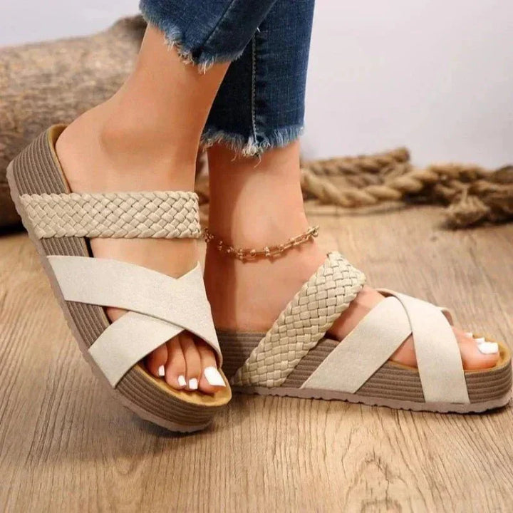 Hana – Platform Open-Toe Sandals