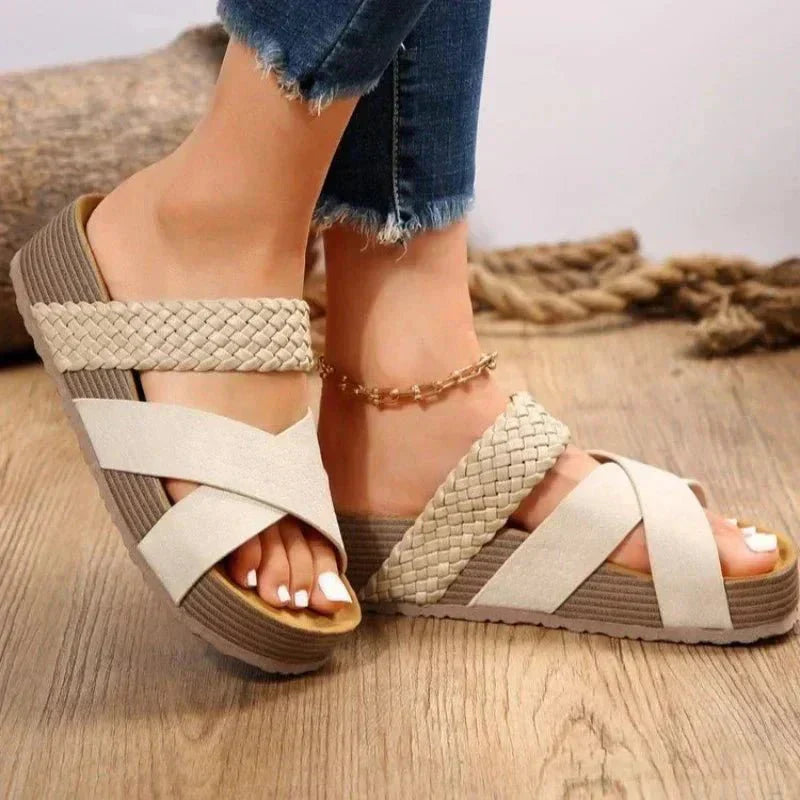 Hana – Platform Open-Toe Sandals