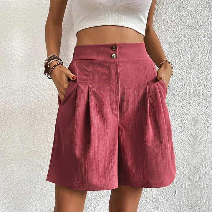 Celina – High-Waist Shorts with Relaxed Fit