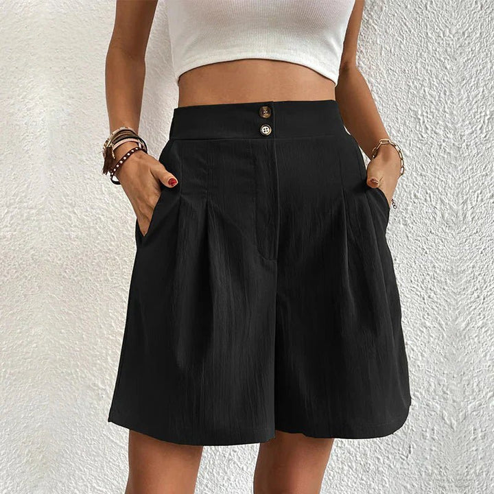 Celina – High-Waist Shorts with Relaxed Fit