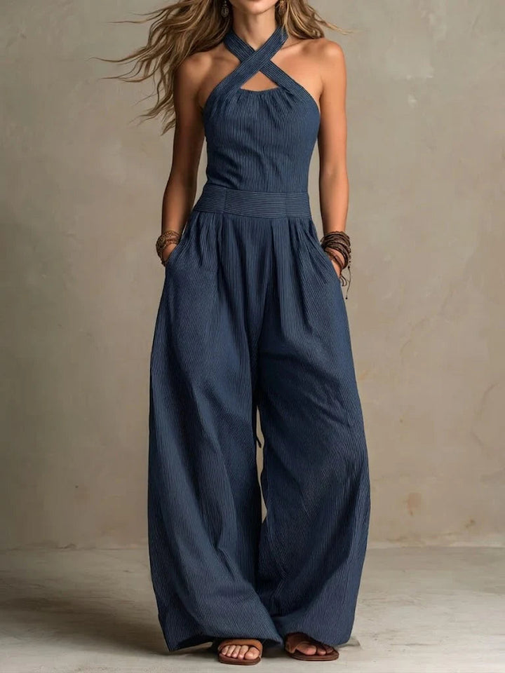 Kira | Effortlessly Elegant Wide-Leg Jumpsuit