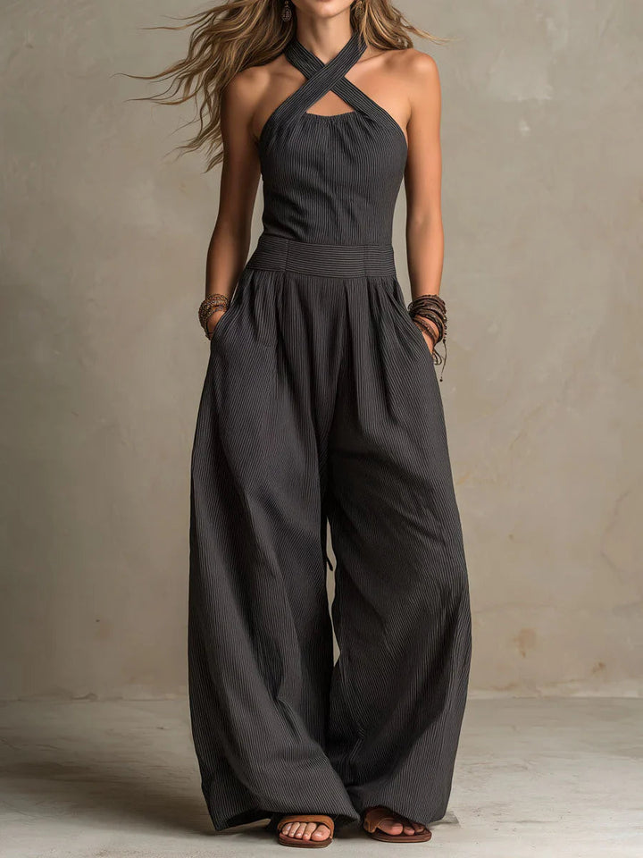 Kira | Effortlessly Elegant Wide-Leg Jumpsuit