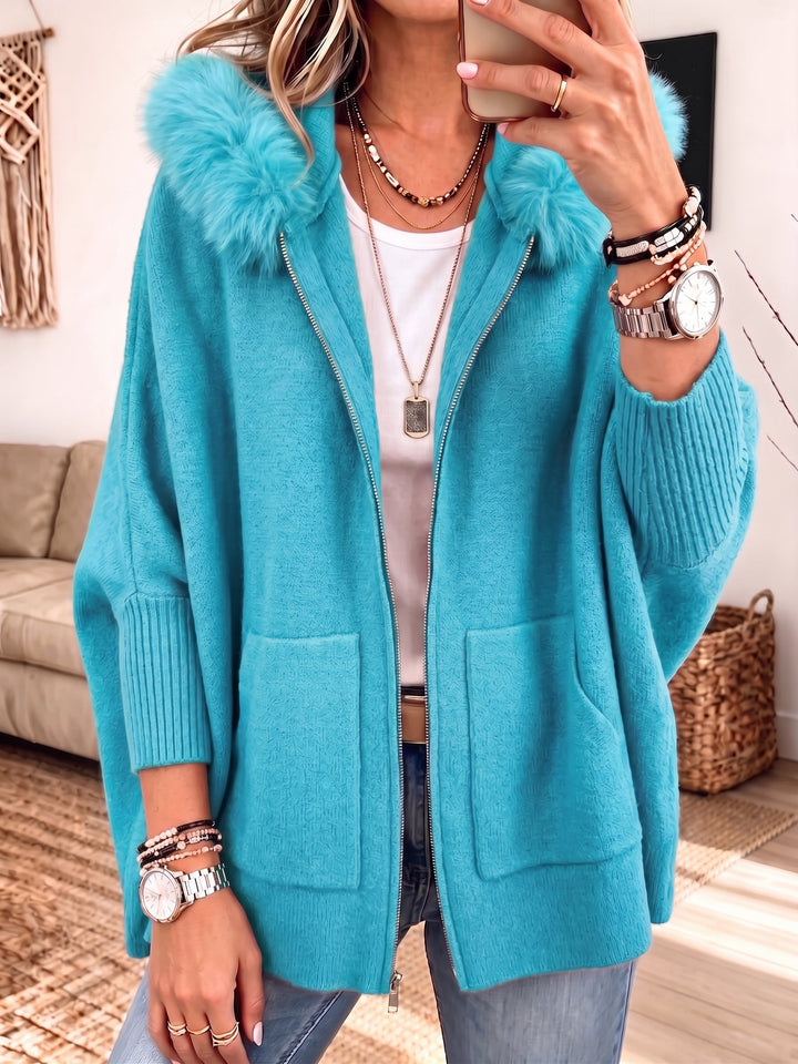 Bailey | Hooded Zip Cardigan