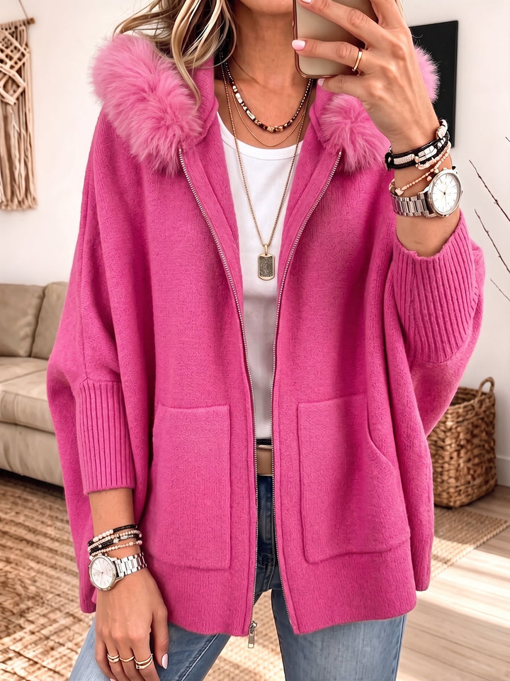 Bailey | Hooded Zip Cardigan