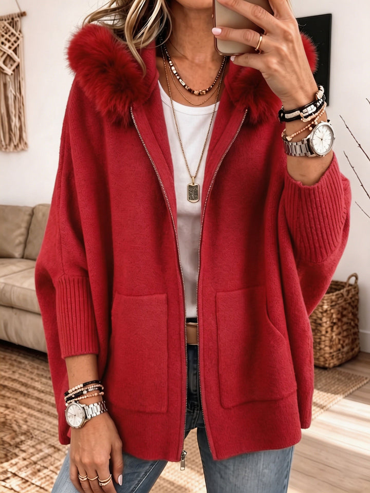 Bailey | Hooded Zip Cardigan