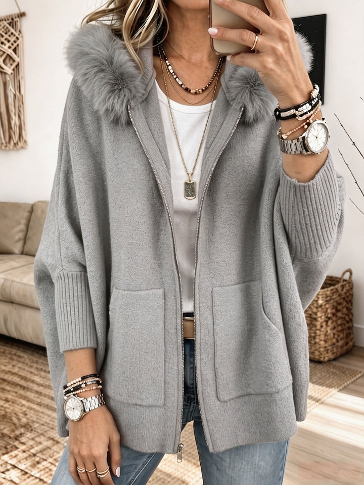 Bailey | Hooded Zip Cardigan