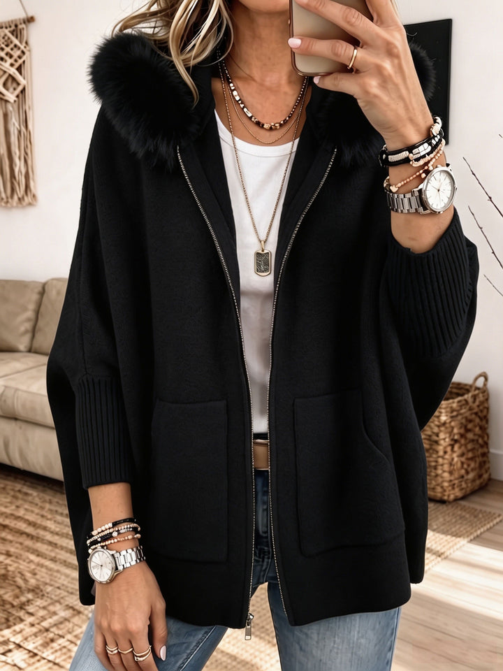 Bailey | Hooded Zip Cardigan