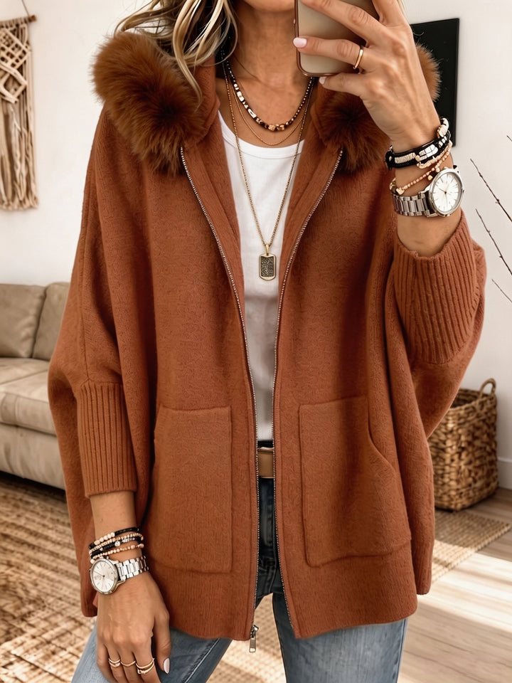 Bailey | Hooded Zip Cardigan