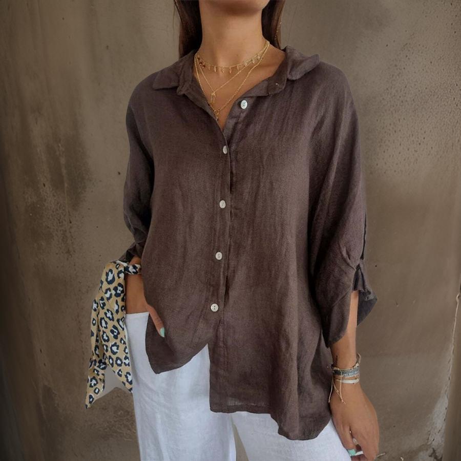 Carmen – Relaxed Blouse with Flowy Silhouette