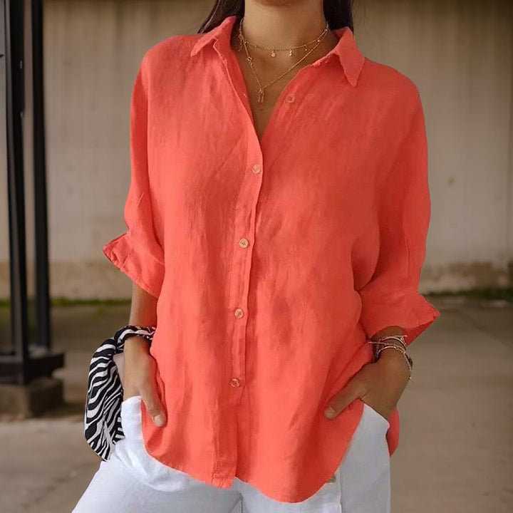 Carmen – Relaxed Blouse with Flowy Silhouette