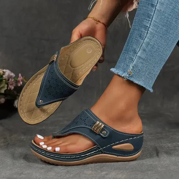 Lillian – Orthopedic Support Wedge Sandal