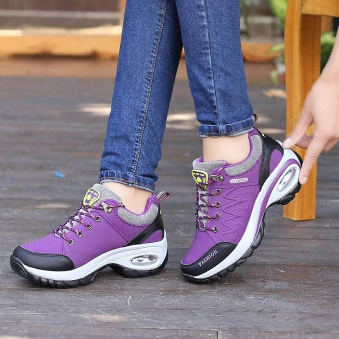 Camilla | Cushioned Air-Sole Walking Sneakers