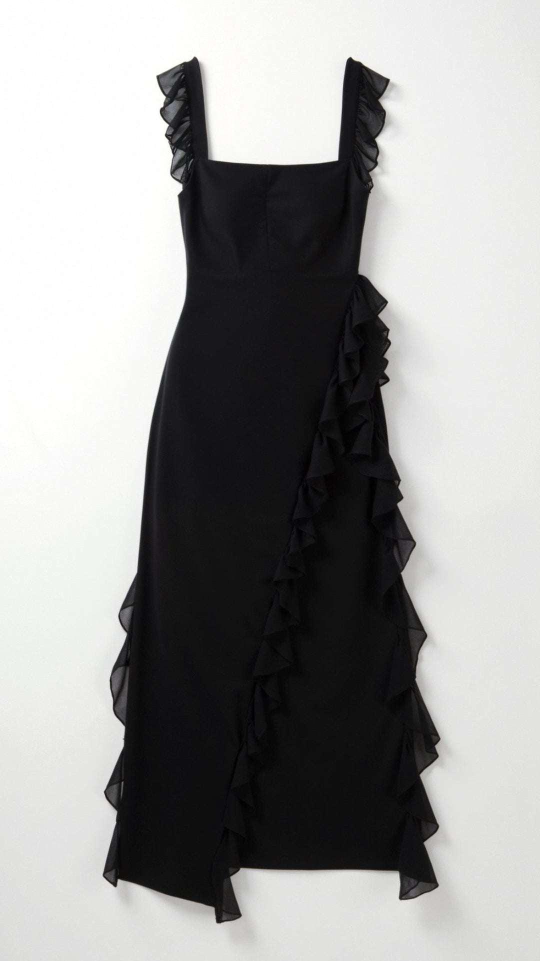 SUSAN | RUFFLED MAXI DRESS