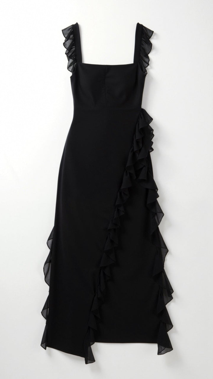 SUSAN | RUFFLED MAXI DRESS