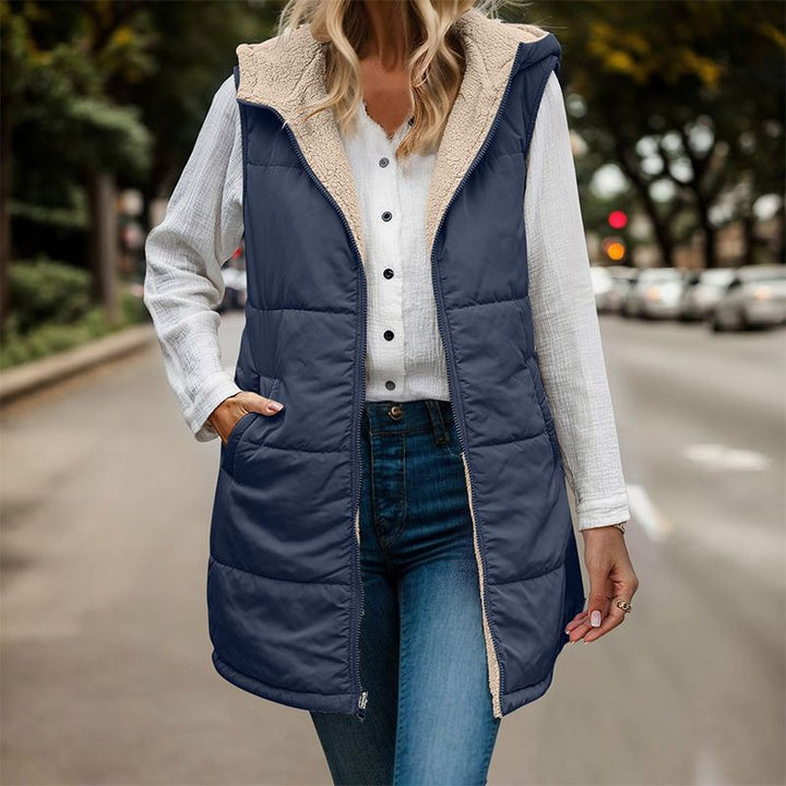 Avril – Quilted Sleeveless Vest