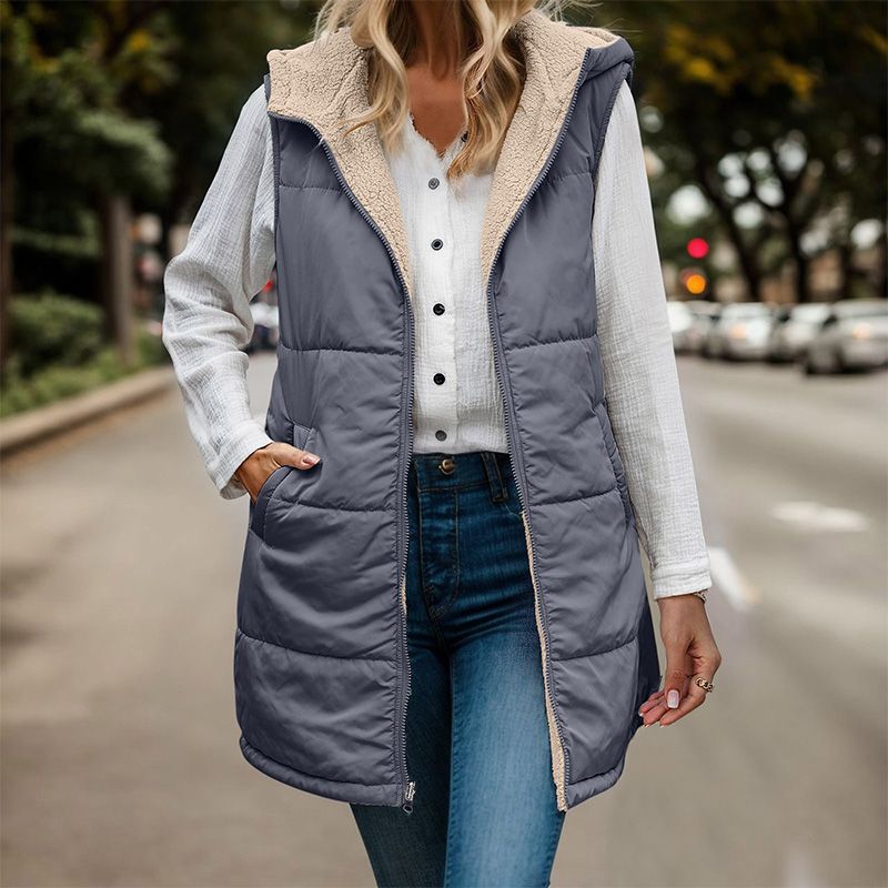 Avril – Quilted Sleeveless Vest