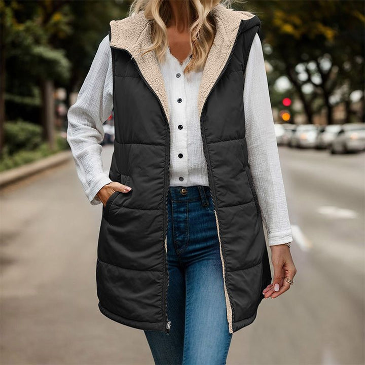 Avril – Quilted Sleeveless Vest