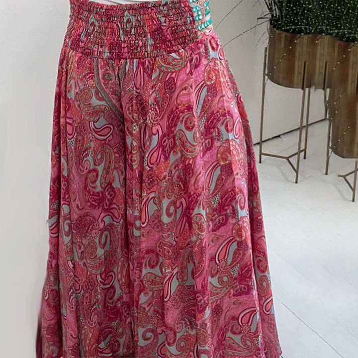 Gabrielle – Wide-Leg Boho Palazzo Pants