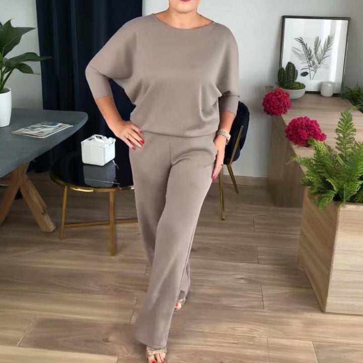 Nancy | Elegant 3-Piece Set Including Long Cardigan, Top, and Pants