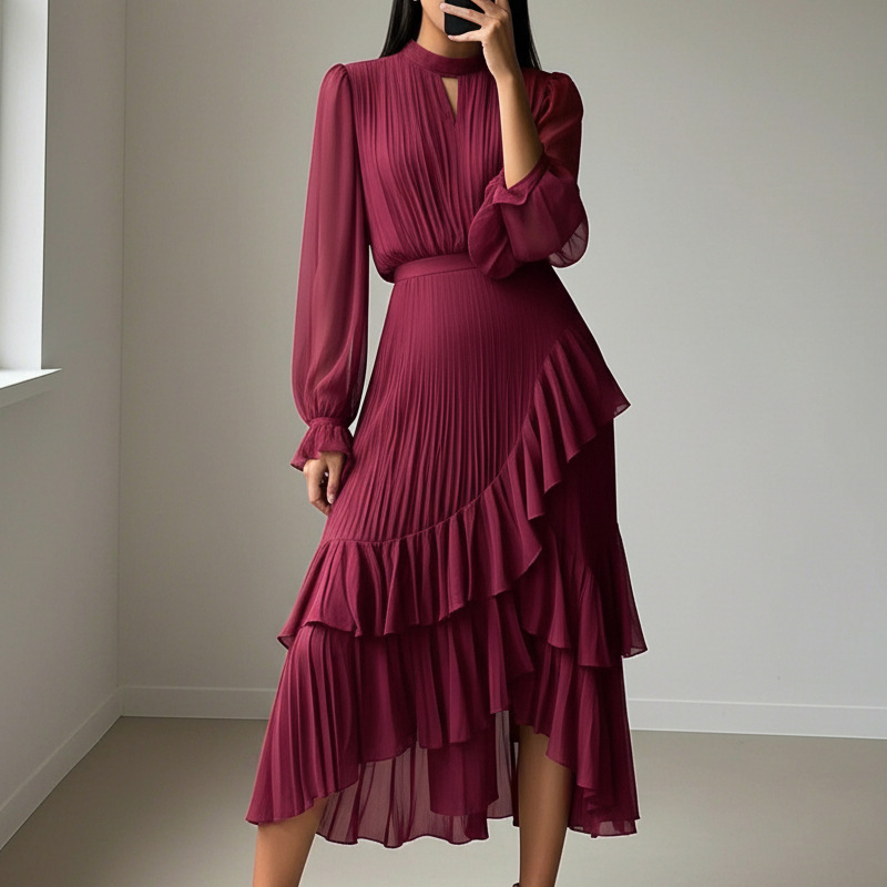 Dianna™ Pleated Midi Dress