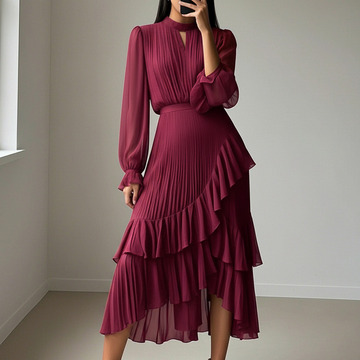 Dianna™ Pleated Midi Dress