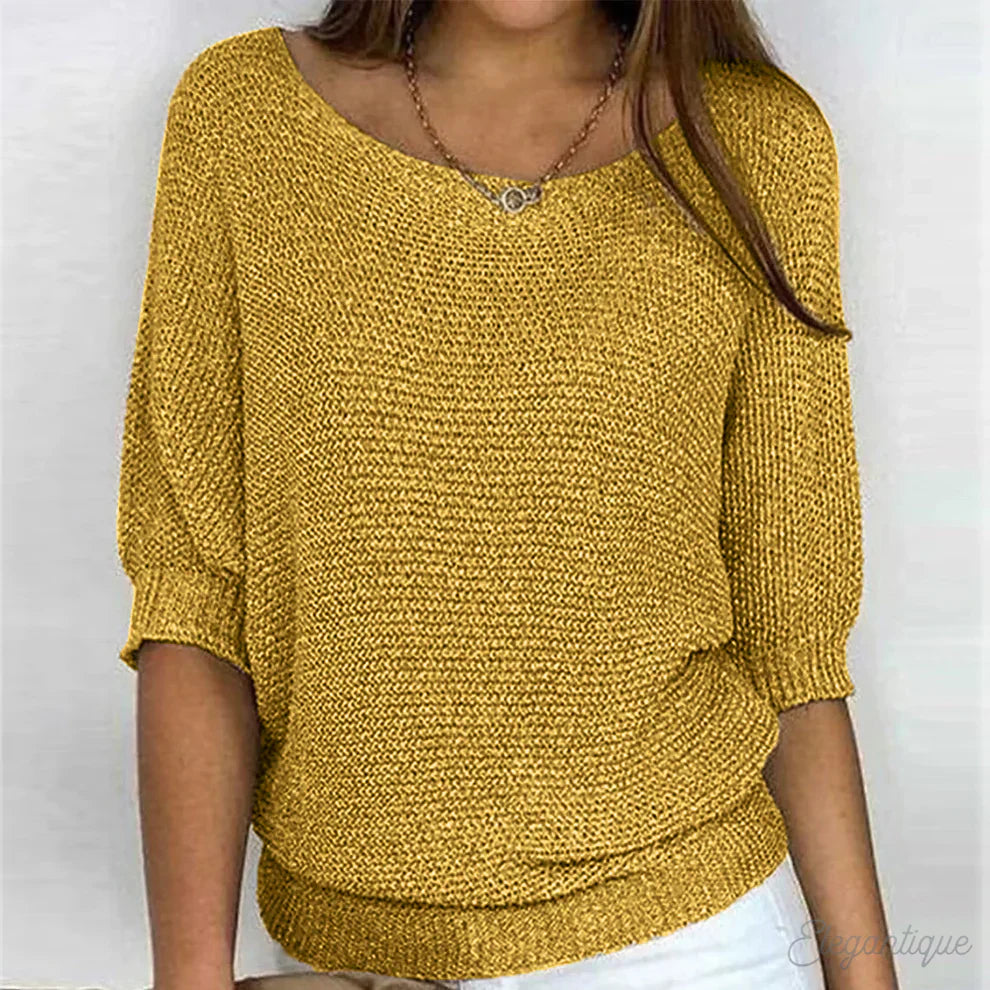 Evelyn | Effortless Cable Knit