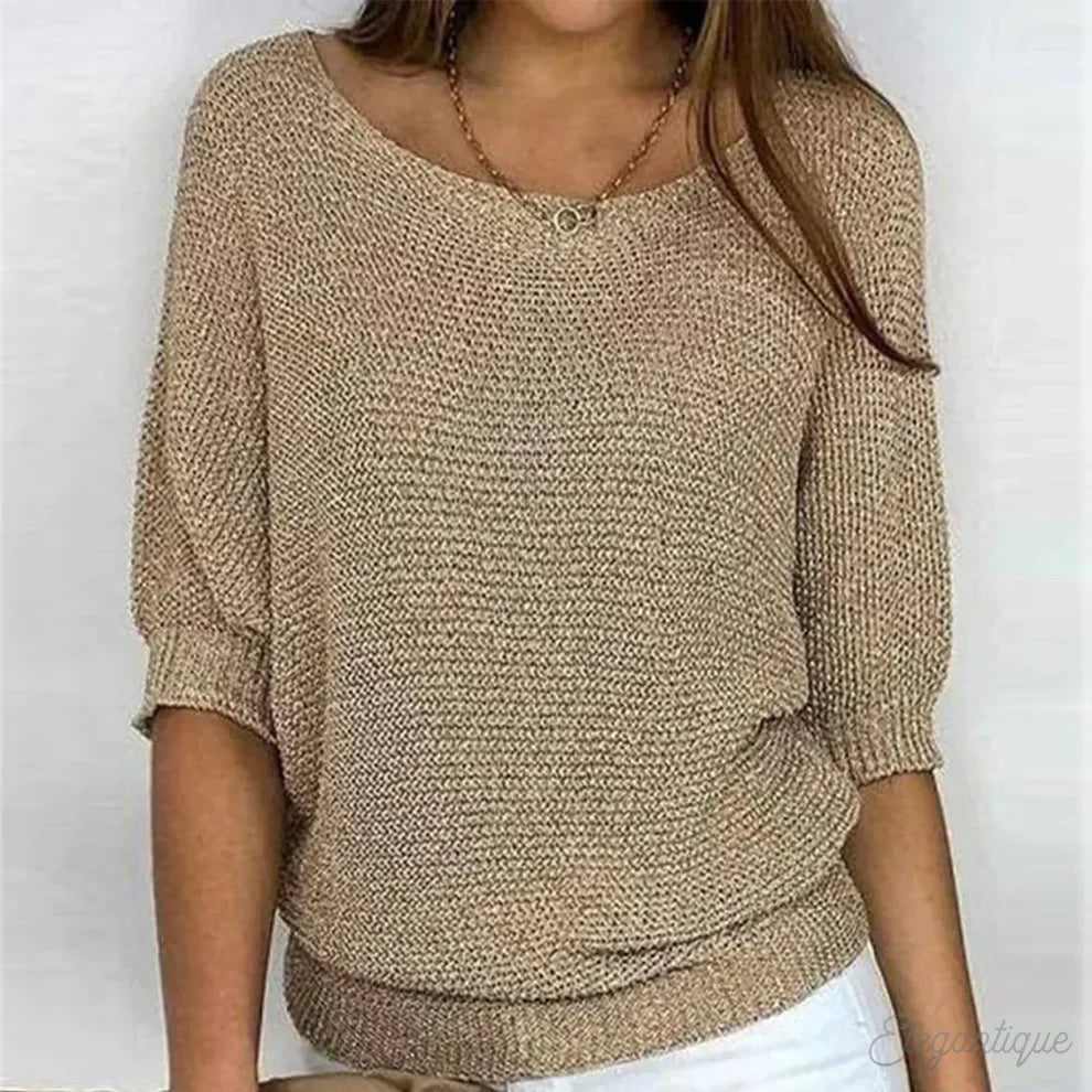 Evelyn | Effortless Cable Knit