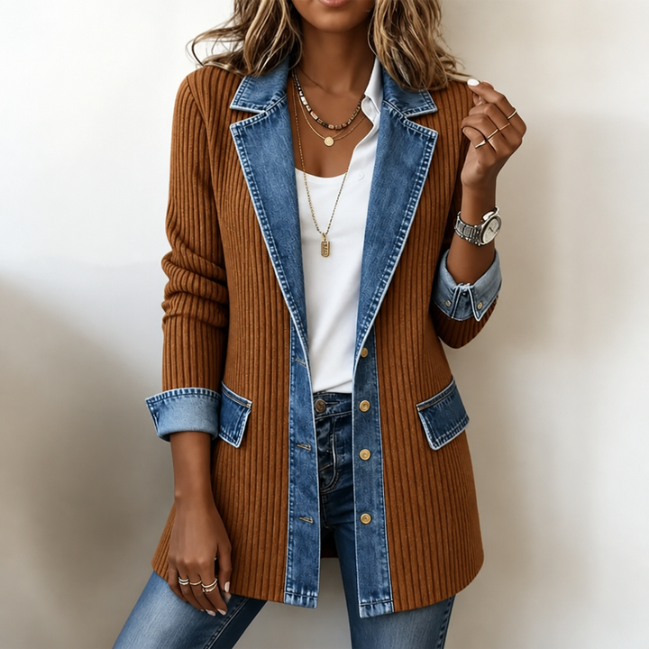 Tracy | Longline Ribbed Cardigan