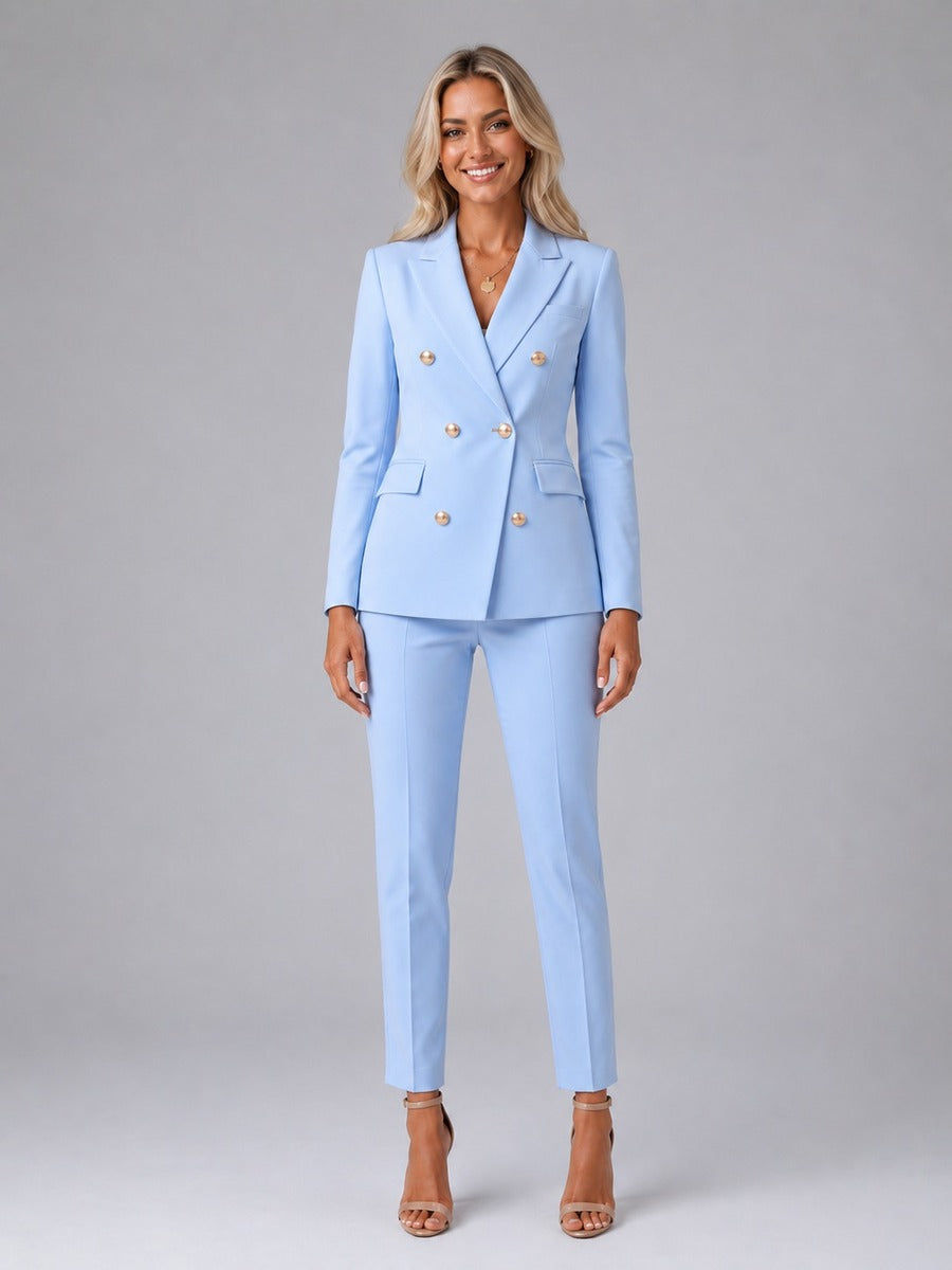 Verdiana | Two-Piece Ankle Pants Set