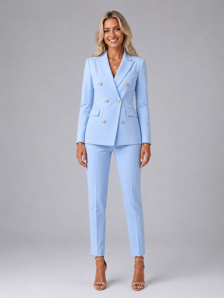 Verdiana | Two-Piece Ankle Pants Set