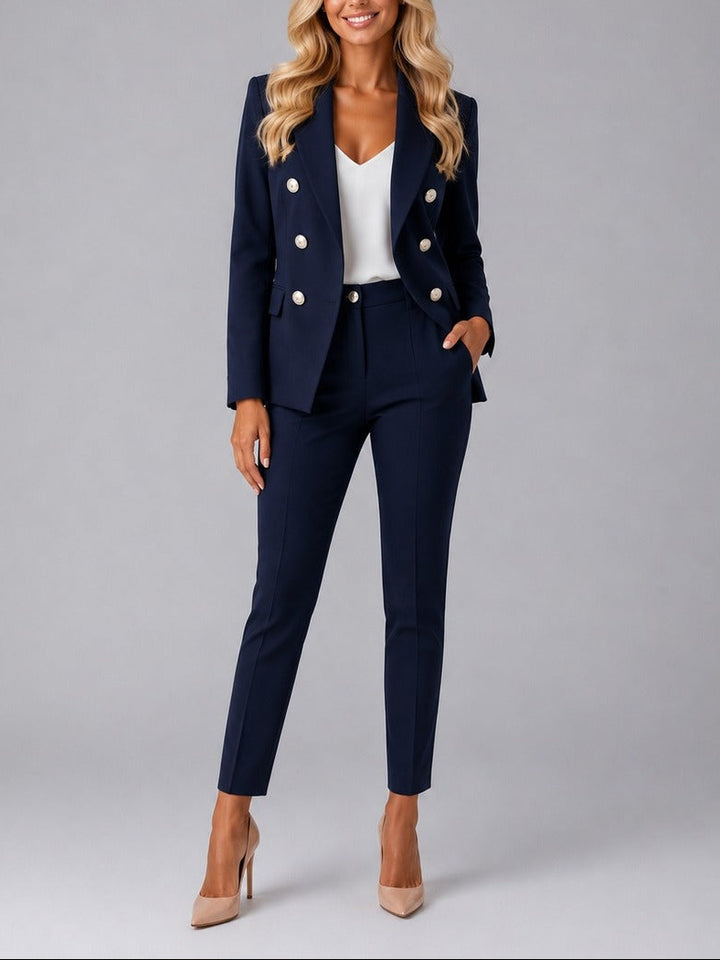 Verdiana | Two-Piece Ankle Pants Set