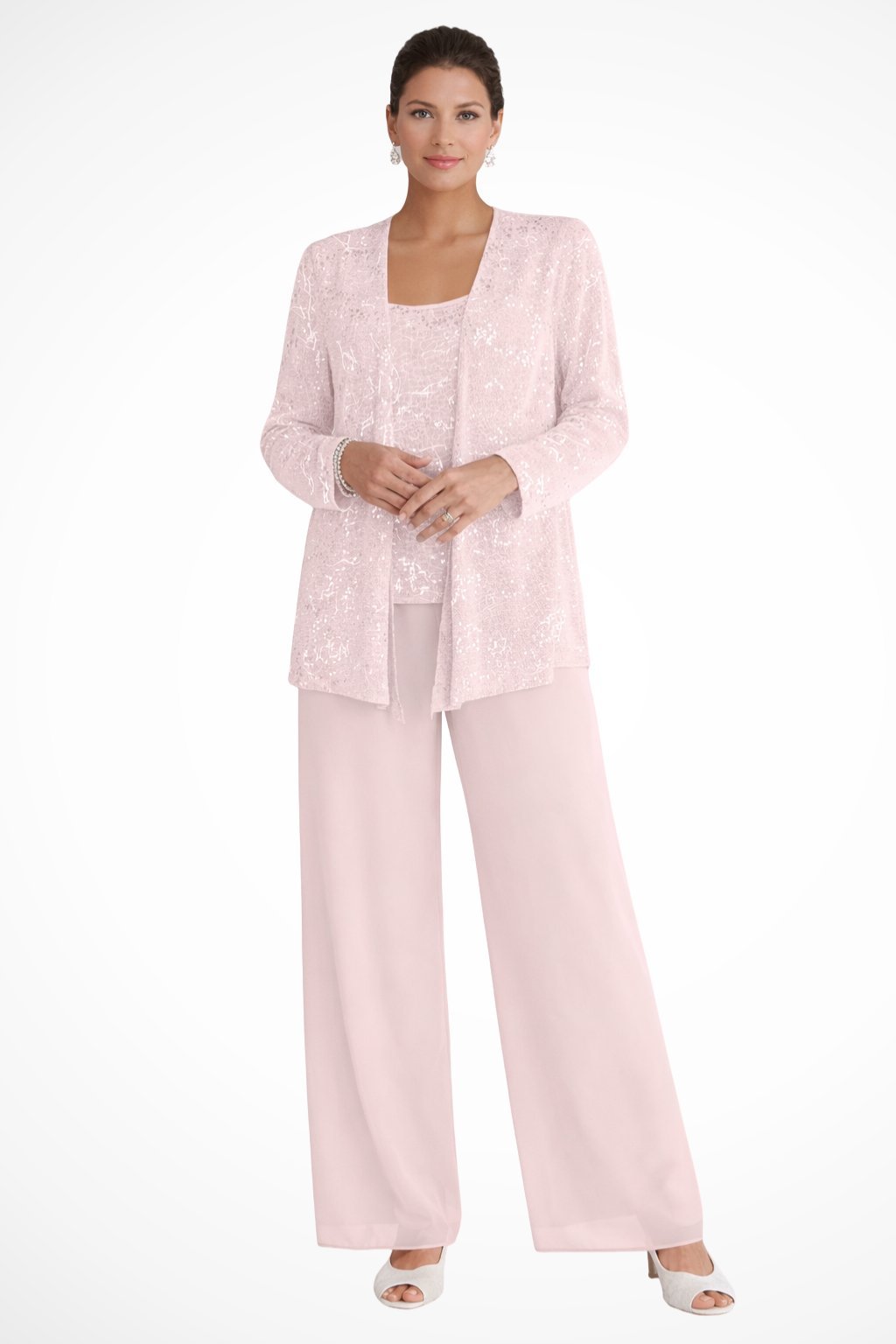 Luna | Layered Three-Piece Pants Set