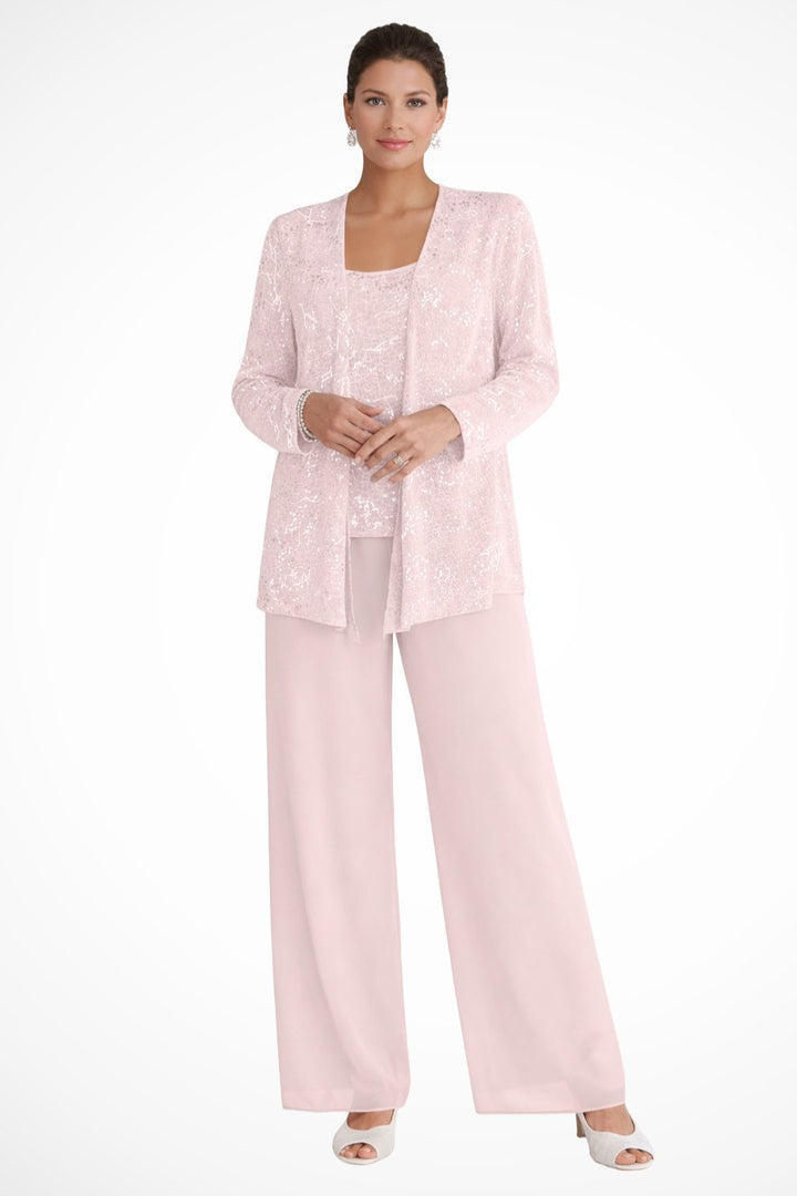 Luna | Layered Three-Piece Pants Set