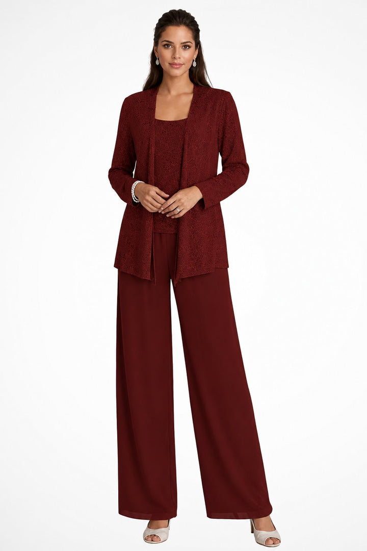 Luna | Layered Three-Piece Pants Set