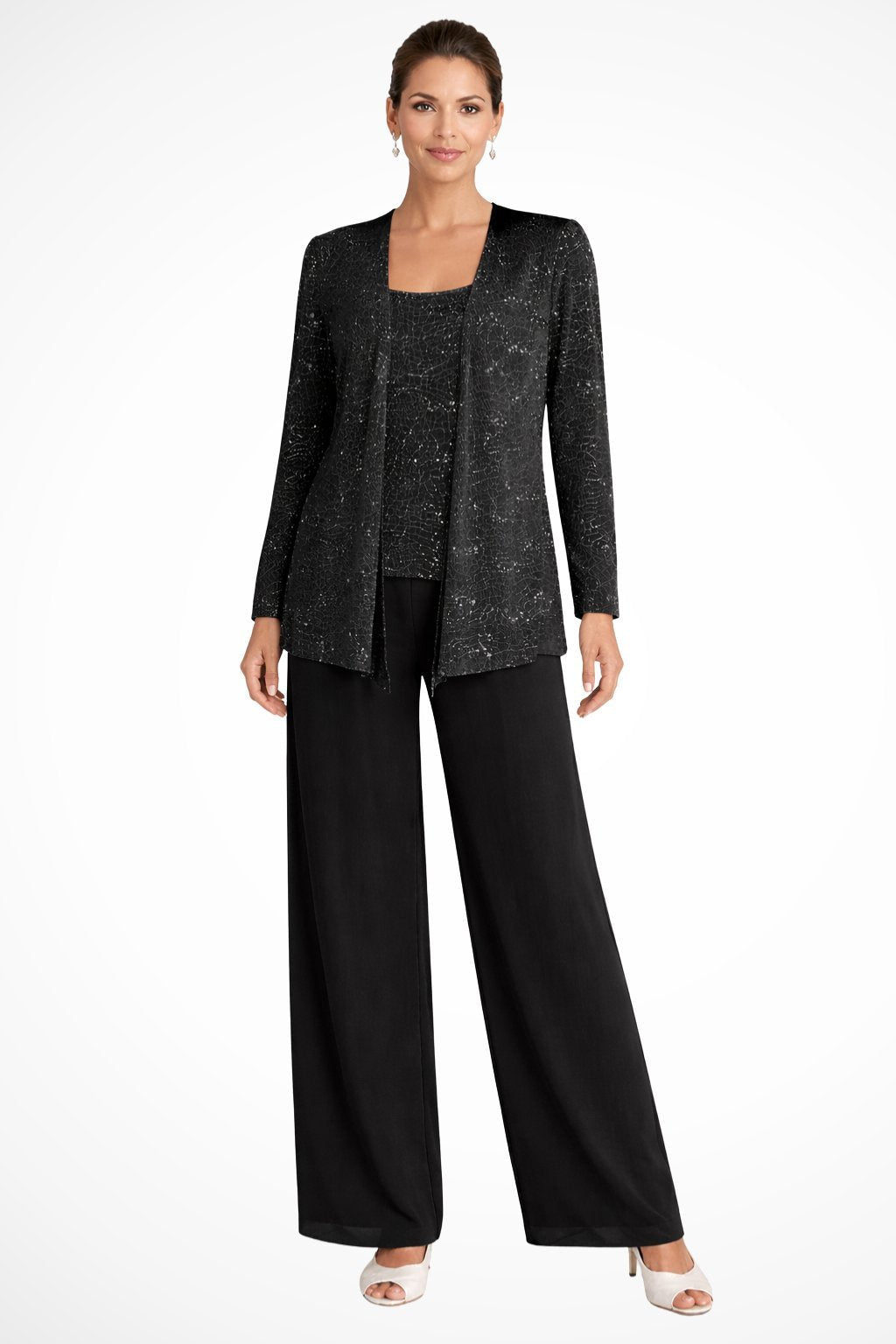 Luna | Layered Three-Piece Pants Set