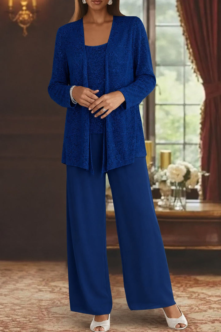 Luna | Layered Three-Piece Pants Set